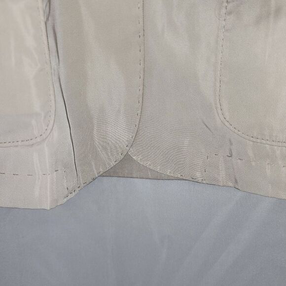 Massimo Dutti women's beige zipper jacket size small - Picture 12 of 15